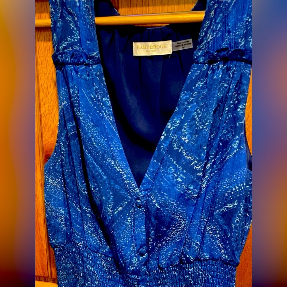 Ramy Brook Royal Blue Dress